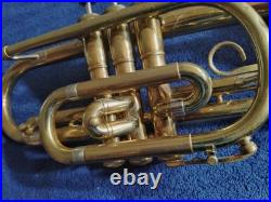 Olds Ambassador Cornet, 1959 serviced in good cond. With Vintage Mouthpiece & Case