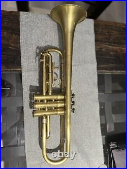 Olds Ambassador Trumpet In Raw Brass