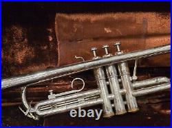 Olds Studio Trumpet Fullerton California Horn Silver/ Nickel