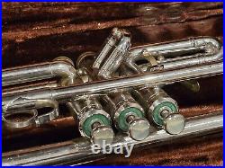 Olds Studio Trumpet Fullerton California Horn Silver/ Nickel