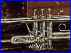 Olds Studio Trumpet Fullerton California Horn Silver/ Nickel