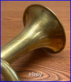 Olds ambassador trumpet Stamped 76869 los angeles 1952 With Case