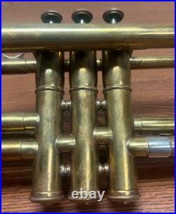 Olds ambassador trumpet Stamped 76869 los angeles 1952 With Case