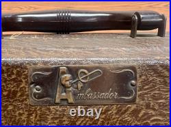Olds ambassador trumpet Stamped 76869 los angeles 1952 With Case