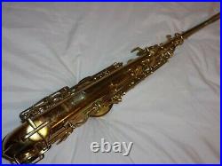 Original Buescher Big B True Tone Aristocrat Alto Saxophone, 1945, Nice