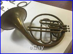 Original Charles Roth (strasbourg) 1844 1870 French Horn, 9 Crooks, Case