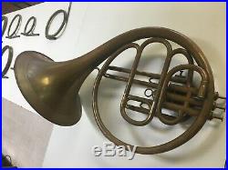 Original Charles Roth (strasbourg) 1844 1870 French Horn, 9 Crooks, Case