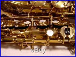 Original Lacquer Selmer Super Balanced Action Alto Saxophone w High F# 1953