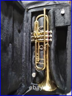Orlando Deluxe Trumpet made in U. S. A. With7C Mouthpiece and good case
