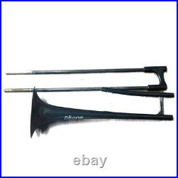 PBone Black Plastic Trombone Musical Instrument. As is not sure if it's comple