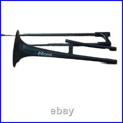 PBone Black Plastic Trombone Musical Instrument. As is not sure if it's comple