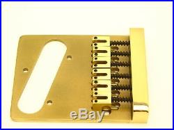 #P 1008B Fender Brass Telecaster Bridge Assembly Genuine Kahler NOS Parts