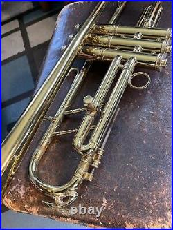 Pan American 62B Trumpet Excellent Vintage Condition Rare 1940 Double-Brace