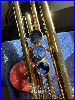 Pan American 62B Trumpet Excellent Vintage Condition Rare 1940 Double-Brace