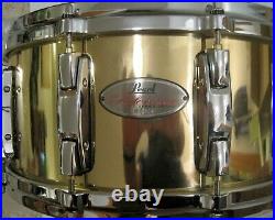 Pearl Reference 14 X 6.5 Snare Drum Brass Shell Model # RFB1465 New Other