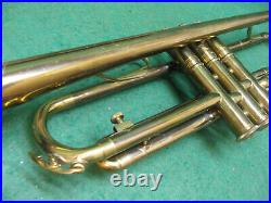Pedler American Triumph Trumpet 1954 Reconditioned Original Case & MP