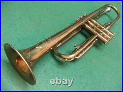 Pedler American Triumph Trumpet 1954 Reconditioned Original Case & MP