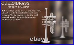 Piccolo Trumpet Chrome Finish Bb\a With Case And Mouthpiece