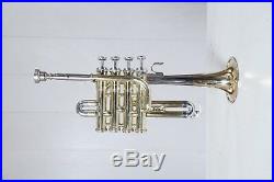 Piccolo trumpet Nickel+Brass Finish