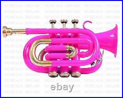 Pocket Trumpet, Bb, Pink