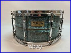 Pork Pie 13 X 7 Brass Relic Patina Snare Drum