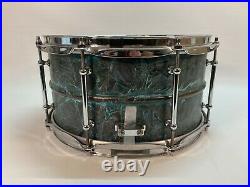 Pork Pie 13 X 7 Brass Relic Patina Snare Drum