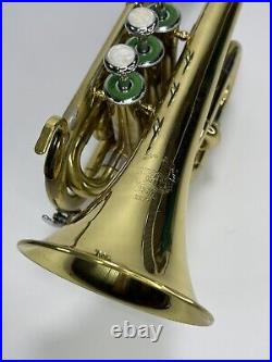 Prestini Pocket Trumpet USA 1609 With Case And Mouth Piece