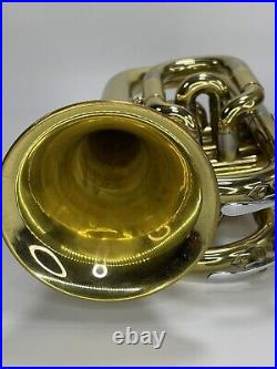 Prestini Pocket Trumpet USA 1609 With Case And Mouth Piece