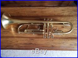 Professional Adams Bb A4-LT Trumpet Used Brushed Finish