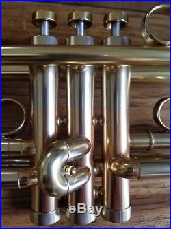 Professional Adams Bb A4-LT Trumpet Used Brushed Finish