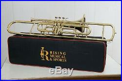 Professional Brass Trombone 3 Valve Pro Marching Band Master's Choice FAST SHIP