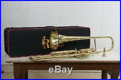 Professional Brass Trombone 3 Valve Pro Marching Band Master's Choice FAST SHIP