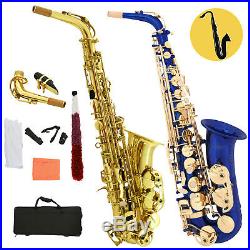 Professional Eb Alto Sax Saxophone With Case Mouthpiece Neck Strap For Beginner