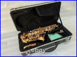 Professional Gold Soprano Saxophone Curved Saxophone