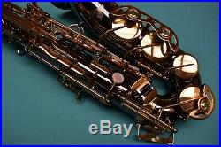 Professional Keilwerth SX90R Black Nickel Alto Saxophone with Mouthpiece+Access