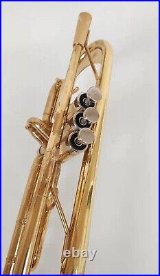 Professional Lacquer Gold Custom Heavy Bb Trumpet
