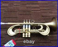 Professional Matte Customized Trumpet flumpet horn B-Flat Monel Valves New Case