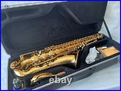 Professional OPUS High Quality Gold Tenor Saxophone Bb Sax Gold Bell With Case