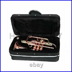 Professional Rose Gold Bb Trumpet Brand New Model with Hard case & Mouthpiece