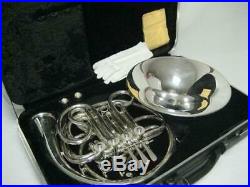 Professional Silver Double French Horn