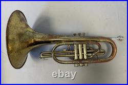 Quality! Blessing Artist Elkhart-ind. U. S. A. Marching Mellophone + Mpiece + Case
