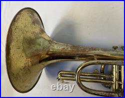 Quality! Blessing Artist Elkhart-ind. U. S. A. Marching Mellophone + Mpiece + Case