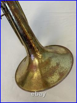 Quality! Blessing Artist Elkhart-ind. U. S. A. Marching Mellophone + Mpiece + Case