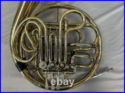 Quality C. G. Conn Ltd. U. S. A. 6d Double French Horn + Case