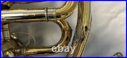 Quality C. G. Conn Ltd. U. S. A. 6d Double French Horn + Case
