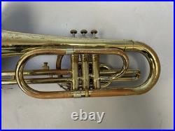 Quality! F. E. Olds & Son Fullerton, Calif U. S. A. Marching Mellophone + Case Quality! F. E. Olds & Son Fullerton, Calif U. S. A. Marching Mellophone + Case