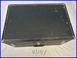 Quality! King U. S. A. Model 1124 Marching Baritone Horn + Case