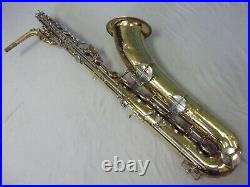 Quality Vintage Conn 12m Baritone Bari Saxophone Elkhart, Ind. U. S. A. + Case