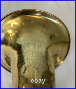 Quality Vintage Conn U. S. A. Alto Horn Elkhart-ind. + Case