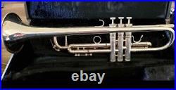 RARE Benge 3x Plus Trumpet MLP Silver withHardcase+Extras Vintage Rare